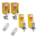 Kit Lâmpadas De Farol Modelos H1 H7 2128 Philips