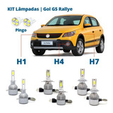 Kit Lâmpadas Gol G5 Rallye Super Led Hd 6000k 7200 Lumens C