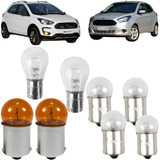 Kit Lâmpadas Lanterna Traseira Ford Ka 2015 Até 2021