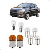Kit Lâmpadas Lanterna Traseira Ford Ka 2015 Até 2021