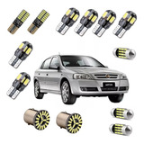 Kit Lampadas Led Astra Premium 2003 A 2011 Teto Placa Ré