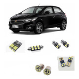 Kit Lâmpadas Led Canbus Onix Luz Pingo Teto Placa Ré Torpedo
