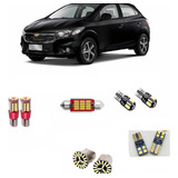 Kit Lâmpadas Led Canbus Onix Luz Pingo Teto Placa Ré Torpedo