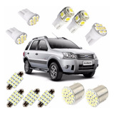 Kit Lampadas Led Ecosport Pingo Teto