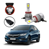 Kit Lâmpadas Led Farol Milha Honda City 2015 2016 2017