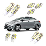 Kit Lampadas Led Hb20s Hb20x Hb20 Luz Pingo Teto Placa Ré