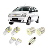 Kit Lampadas Led Meriva Onix Luz Pingo Placa Re Torpedo