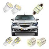Kit Lampadas Led Onix Chevrolet Pingo Teto Placa Ré Torpedo