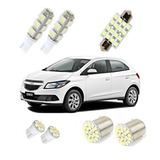 Kit Lampadas Led Onix Teto farol placa ré Tipo Xenon Nf e