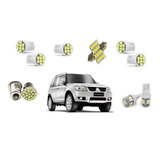 Kit Lampadas Led Pajero Tr4 Meia Luz Teto Placa Ré Top