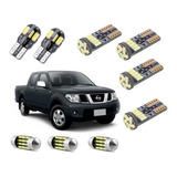 Kit Lampadas Led Premium Cambus Nissan Frontier Teto Placa