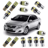 Kit Lampadas Led Premium Corolla 09 10 2011 2012 2013 2014