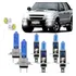 Kit Lampadas S10 Pitbull 2001 2002 2003 2004 2005 2006 2007 2008 2009 2010 2011 Super Brancas Farol H7 H1 Milha H1 8500k