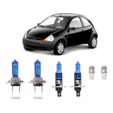 Kit Lâmpadas Super Branca Ford Ka 2002 2003 2004 2005 2006 