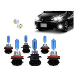 Kit Lampadas Super Brancas Yaris 18 A 21 8500k Efeito Xenon