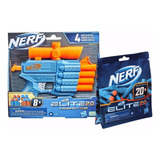Kit Lançador Nerf Prospect Elite Com Refil De 20 Dardos