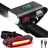 Kit Lanterna De Bike Bicicleta 2 Led Cree T6 Potente Recarregável USB Em Alumínio - Sinalizador Traseiro - ROCCAMARE