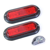 Kit Lanterna De Led - 3 Peças - Reboque - Prova D´água
