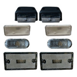 Kit Lanterna Dianteira Completo Cristal Vw 15180 8150 23220