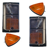 Kit Lanterna Direcional Seta Teto Mb 1111 1113 Cara Preta