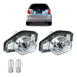 Kit Lanterna Luz Placa Honda Fit