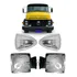 Kit Lanterna Seta Teto Mb 1113 1114 2013 Cara-preta Cristal