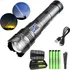 Kit Lanterna Tática Titanium Led Laser Canhão + Case Alça