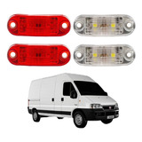 Kit Lanterna Vigia Teto Van Baú Caminhão 4 Peças Bivolt