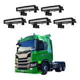 Kit Lanternas Tapa-sol (amarela) Compativel Scania Ntg
