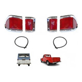 Kit Lanternas Traseiras Rural F 75 Ford Willys F 75 1973