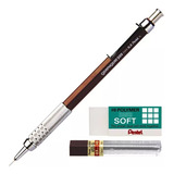 Kit Lapiseira Pentel Graphgear