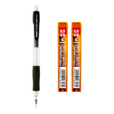 Kit Lapiseira Pilot Super Grip 0 5 Emborrachada 2 Grafites