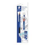 Kit Lapiseira Staedtler Mars Micro 0 5mm Com Grafite Hb