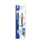 Kit Lapiseira Staedtler Mars Micro 0 5mm Grafite Hb