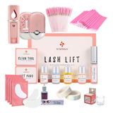 Kit Lash Lifting Permanente Tintura Pads Ventilador E Nano