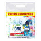 Kit Lava Roupas Pó Omo 1 6kg 1 Amaciante Comfort 500ml gamer