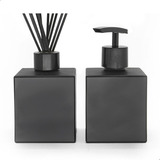 Kit Lavabo Difusor Aromatizador E Saboneteira 250ml