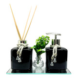 Kit Lavabo Pet Prateado