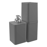 Kit Lavabo Saboneteira Porta Escova De Dentes Kit Banheiro