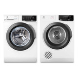 Kit Lavadora De Roupas 11kg Secadora Piso 12kg Electrolux