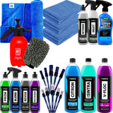 Kit Lavagem Automotiva Profissional Completa Produtos Vonixx