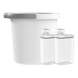 Kit Lavandeira 02 Dispenser Sabão 2 3l 1 Balde 8 5l Ou