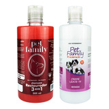 Kit Leavein Desembaraçador De Pelos+ Shampoo Restaurador Pet