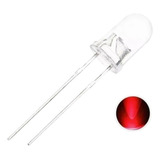 Kit Led 5mm Alto Brilho 100 Vermelho