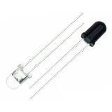 Kit Led 5mm Infravermelho 940nm 10x Emissor 10x Receptor