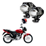 Kit Led Farol Milha Moto Honda