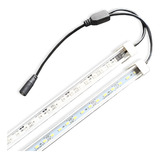 Kit Led Luminária Aquário Quili Blackbox Q 24 Fonte Dimmer