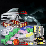 Kit Led Painel Relogio Ar Portaluvas Malas Teto Vectra 97 05