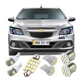 Kit Led Pingo E Torpedo Gm Onix Farolete Placa Teto E Ré