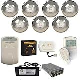 Kit Led Piscina 336m 18w Inox Automação Completa Tholz